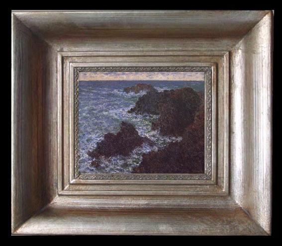 framed  Claude Monet The Cote Sauvage, Ta077-2